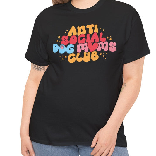 Anti Social Dog Moms Club Tee - Kim’s Signature Beauty & Accessories    