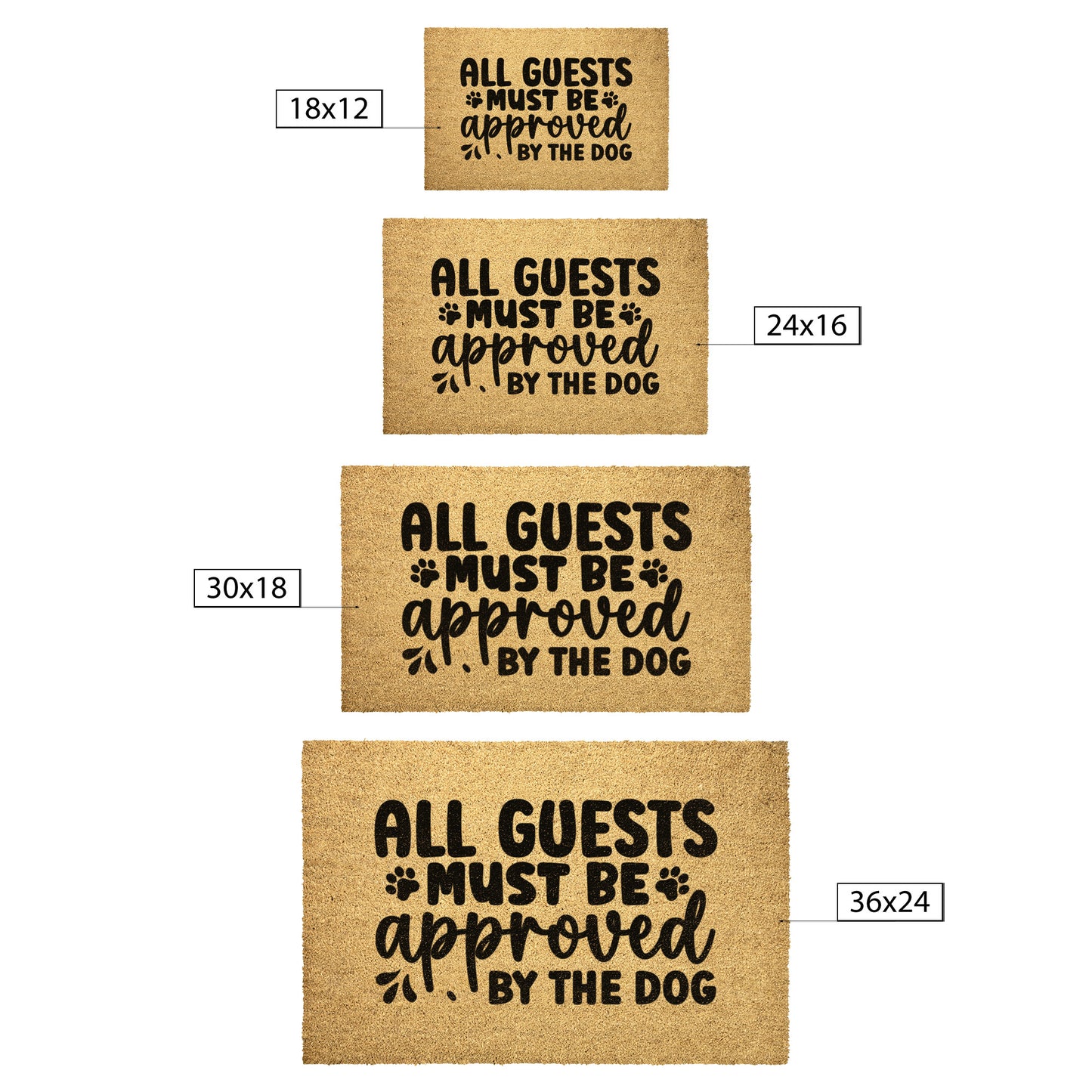 Approved by the Dog Door Mat - Kim’s Signature Beauty & Accessories    