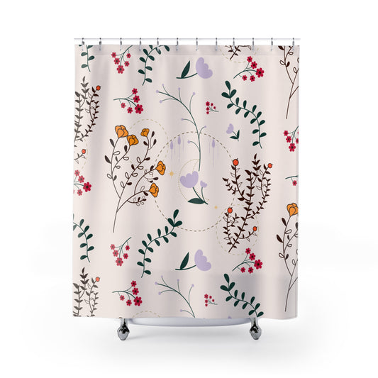 Artful Blossoms Shower Curtain - Kim’s Signature Beauty & Accessories    