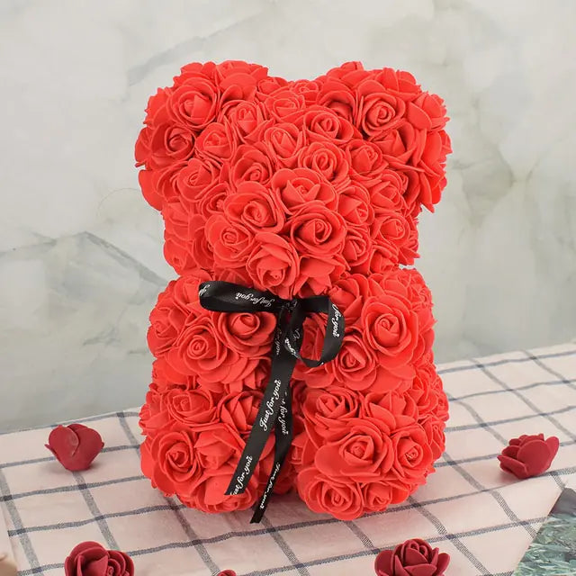 Artificial Flower Rose Bear - Kim’s Signature Beauty & Accessories    