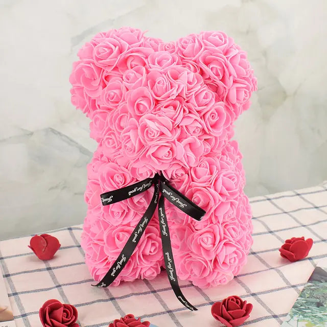 Artificial Flower Rose Bear - Kim’s Signature Beauty & Accessories    