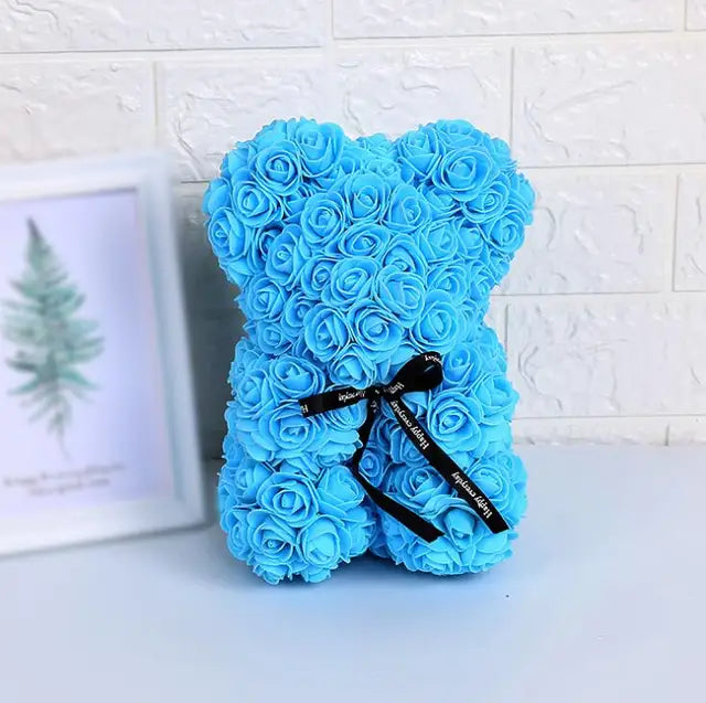 Artificial Rose Bear - Kim’s Signature Beauty & Accessories    