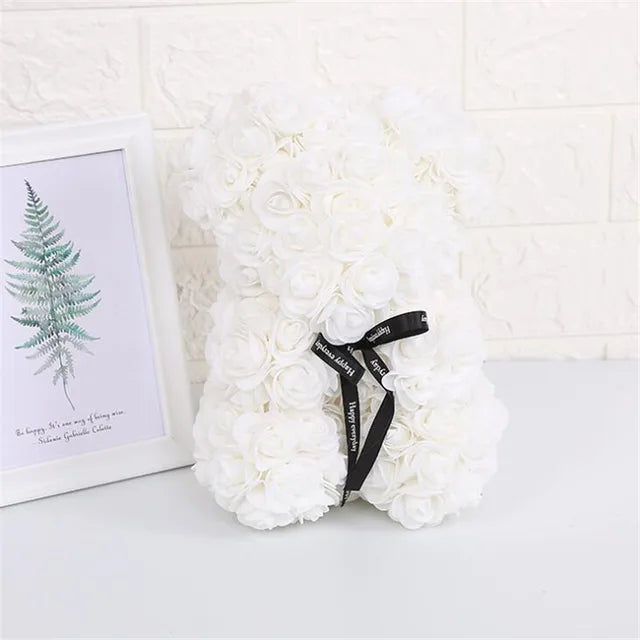 Artificial Rose Bear - Kim’s Signature Beauty & Accessories    