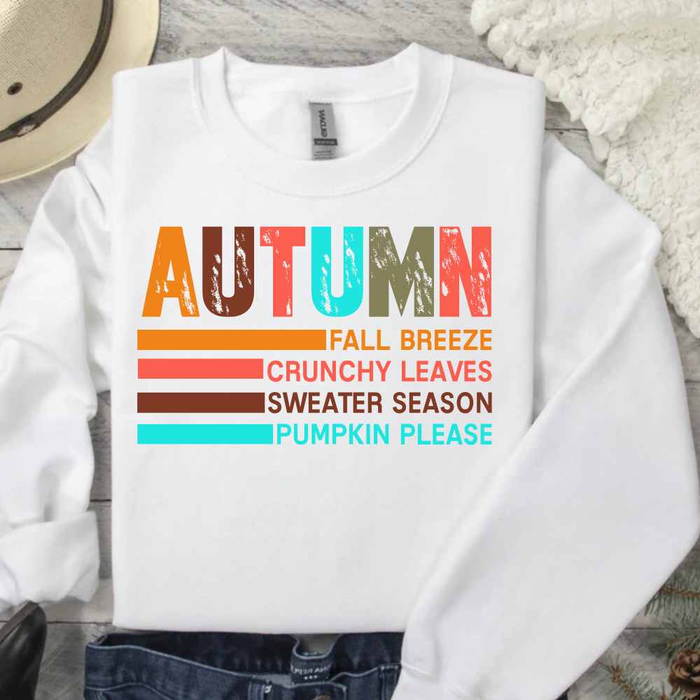 Autumn Fall Vibes Sweatshirt – Cozy Crewneck for Cool Weather - Kim’s Signature Beauty & Accessories    