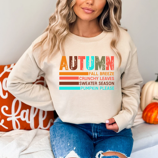 Autumn Fall Vibes Sweatshirt – Cozy Crewneck for Cool Weather - Kim’s Signature Beauty & Accessories    
