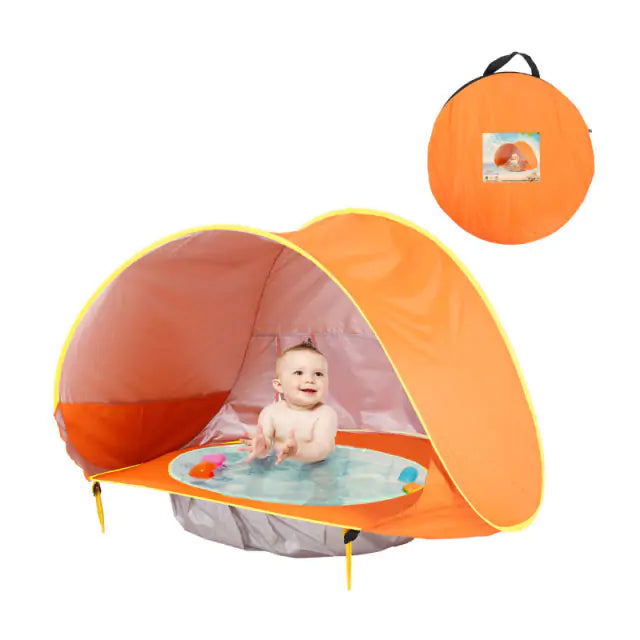 Baby Beach Tent With built-in UV Protection - Kim’s Signature Beauty & Accessories    