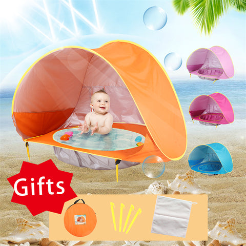 Baby Beach Tent With built-in UV Protection - Kim’s Signature Beauty & Accessories    