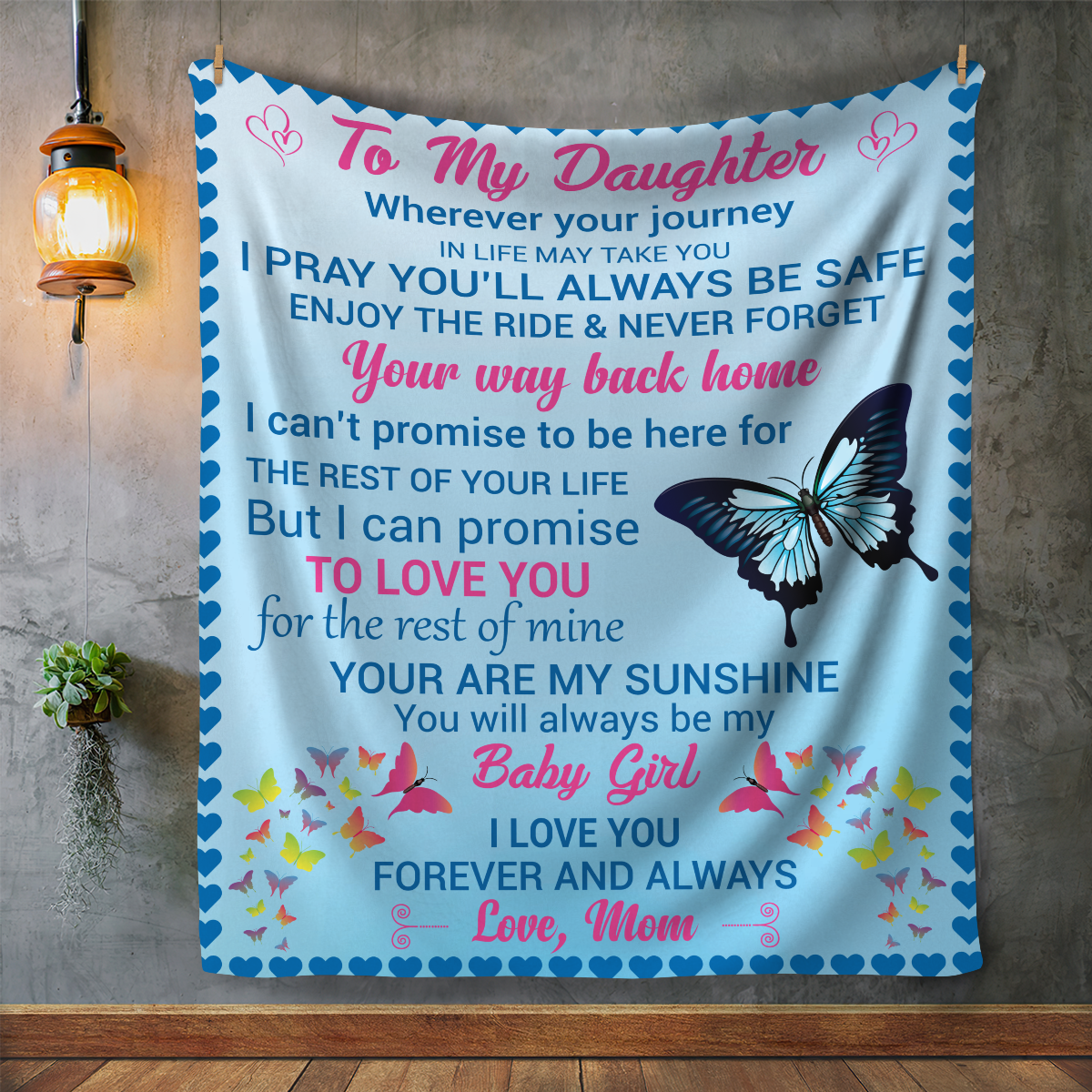 Baby Girl Blanket (50X60) - Kim’s Signature Beauty & Accessories    