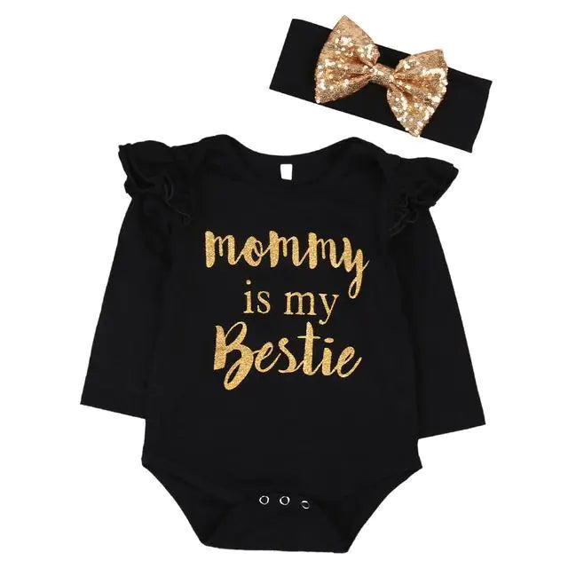 Baby Onesie 2pcs Set - Kim’s Signature Beauty & Accessories    