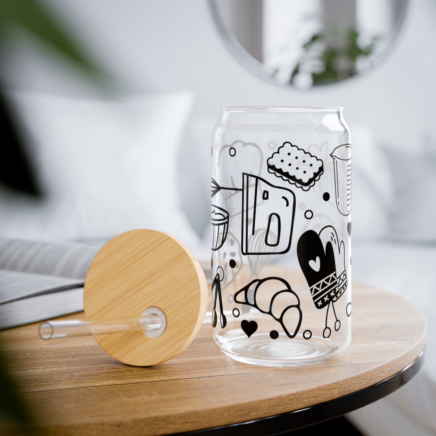 Bakers Love Sipper Glass - Kim’s Signature Beauty & Accessories    