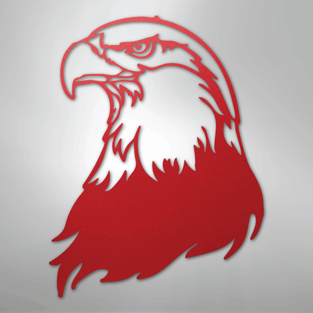 Bald Eagle Head - Steel Sign - Kim’s Signature Beauty & Accessories