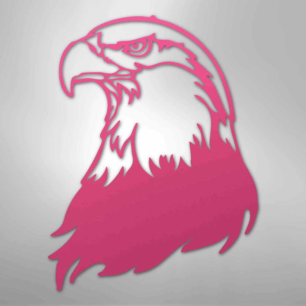Bald Eagle Head - Steel Sign - Kim’s Signature Beauty & Accessories