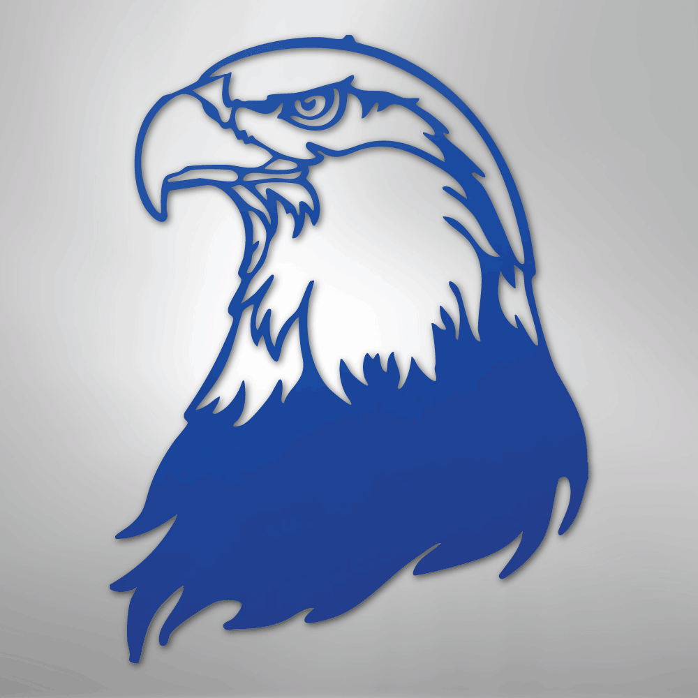 Bald Eagle Head - Steel Sign - Kim’s Signature Beauty & Accessories