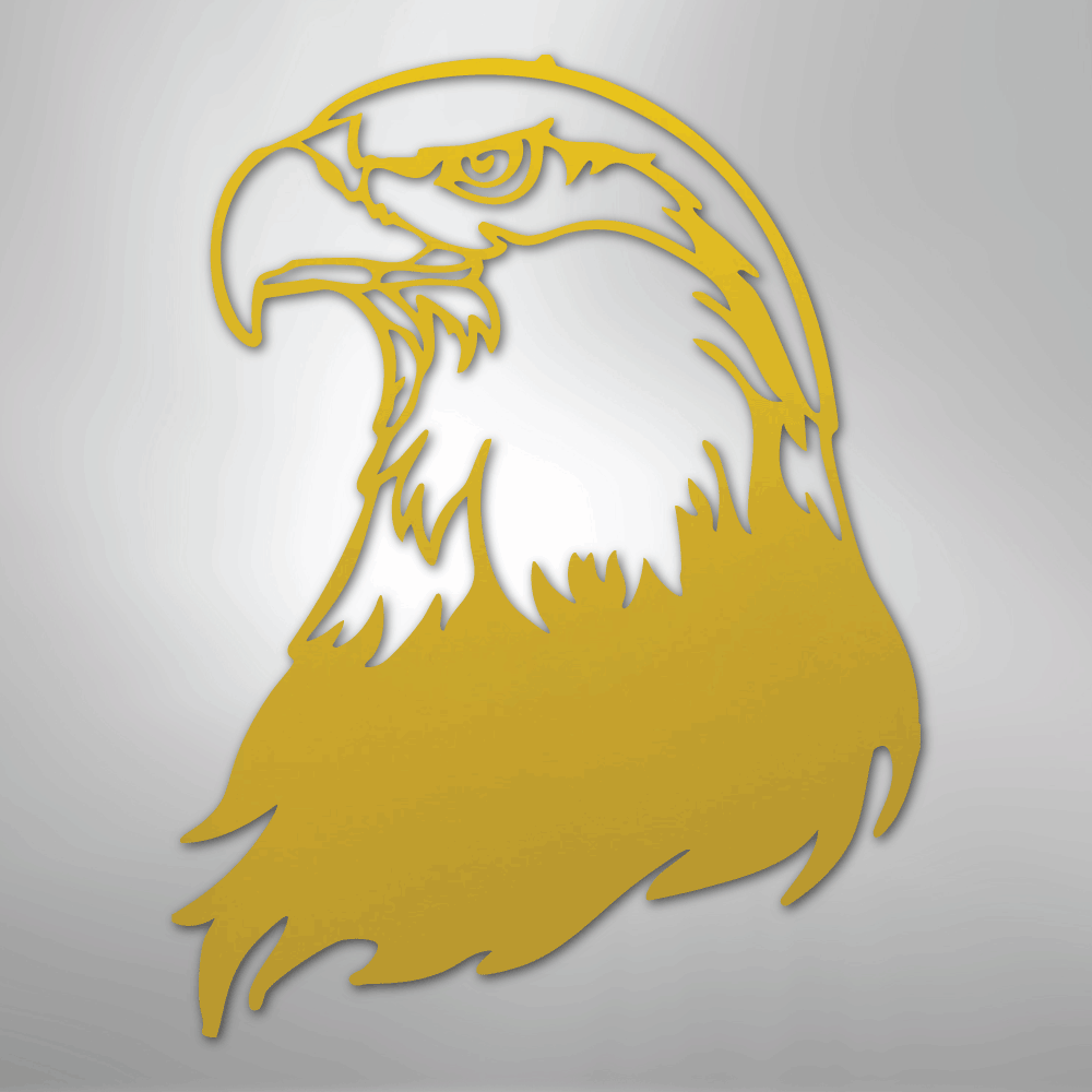 Bald Eagle Head - Steel Sign - Kim’s Signature Beauty & Accessories