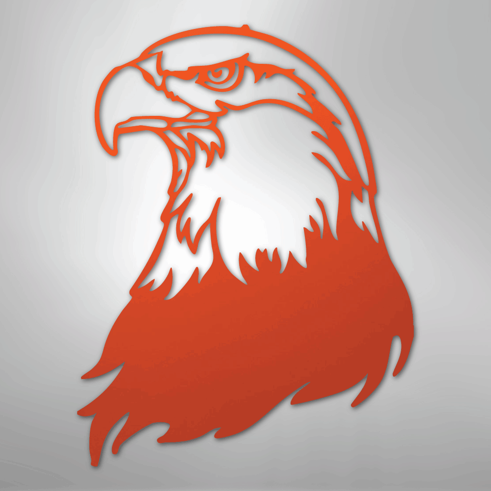 Bald Eagle Head - Steel Sign - Kim’s Signature Beauty & Accessories