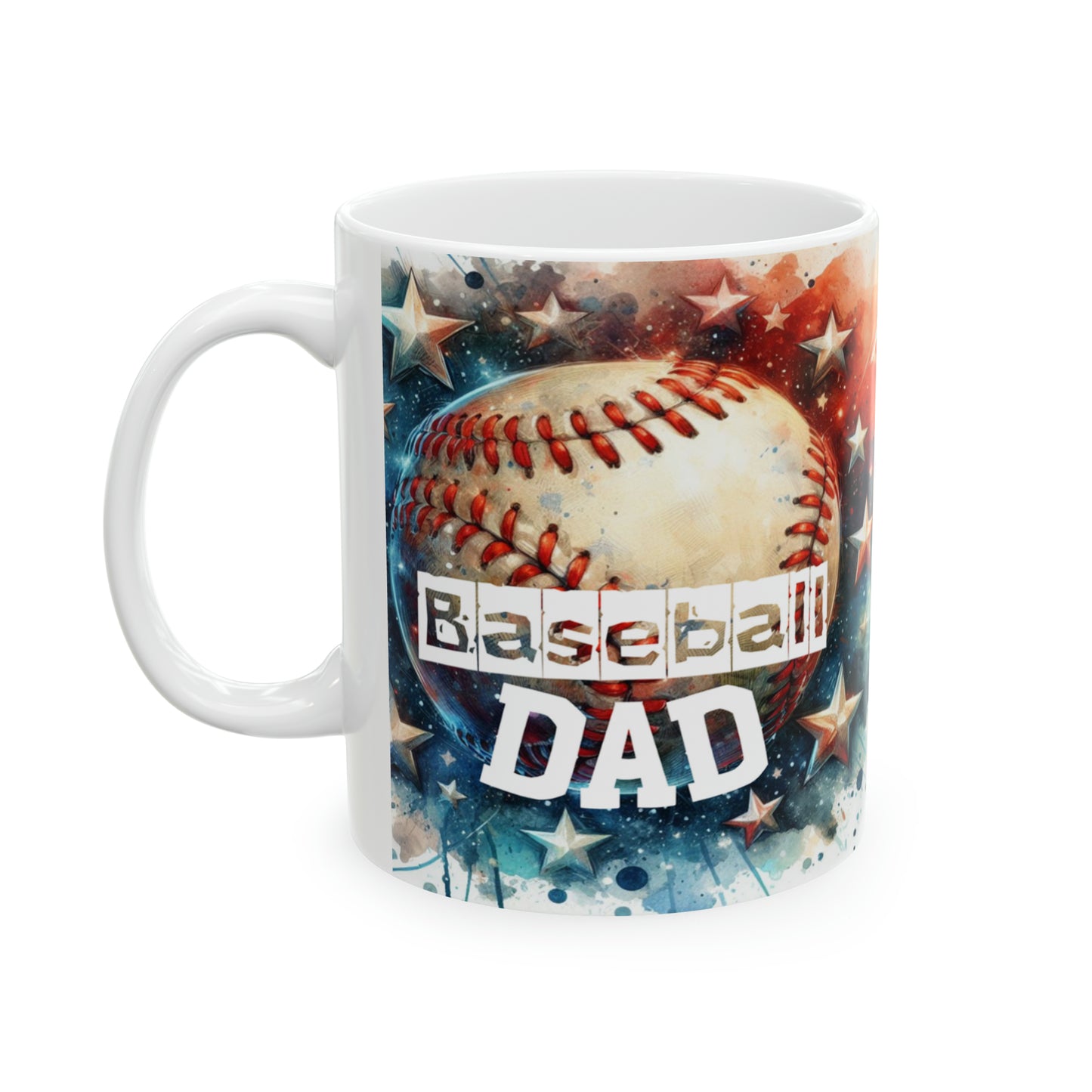 Baseball Dad Ceramic Mug - Kim’s Signature Beauty & Accessories    