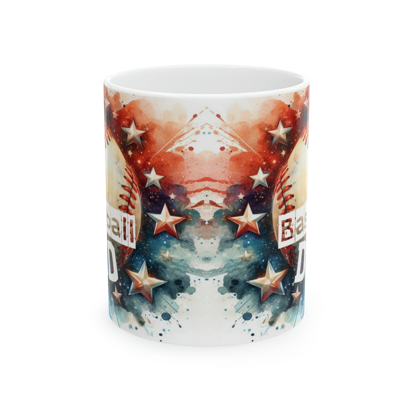 Baseball Dad Ceramic Mug - Kim’s Signature Beauty & Accessories    