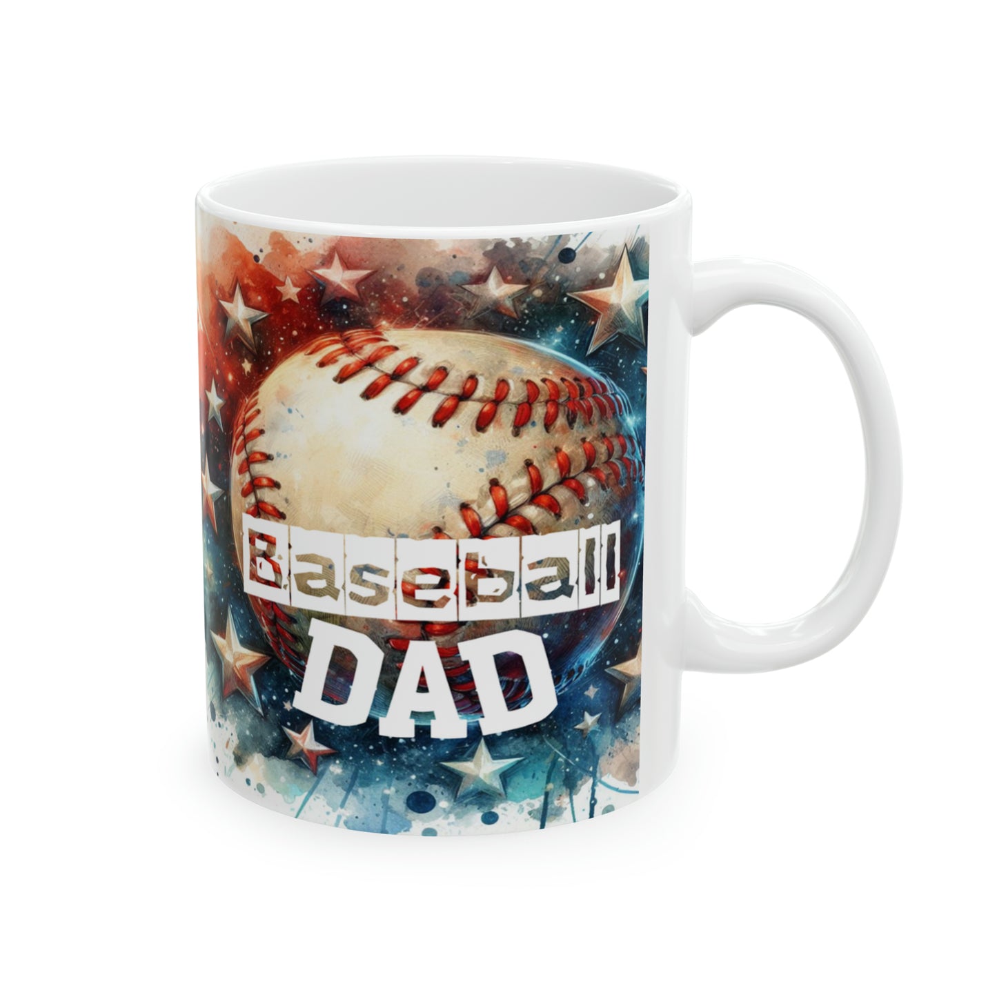 Baseball Dad Ceramic Mug - Kim’s Signature Beauty & Accessories    