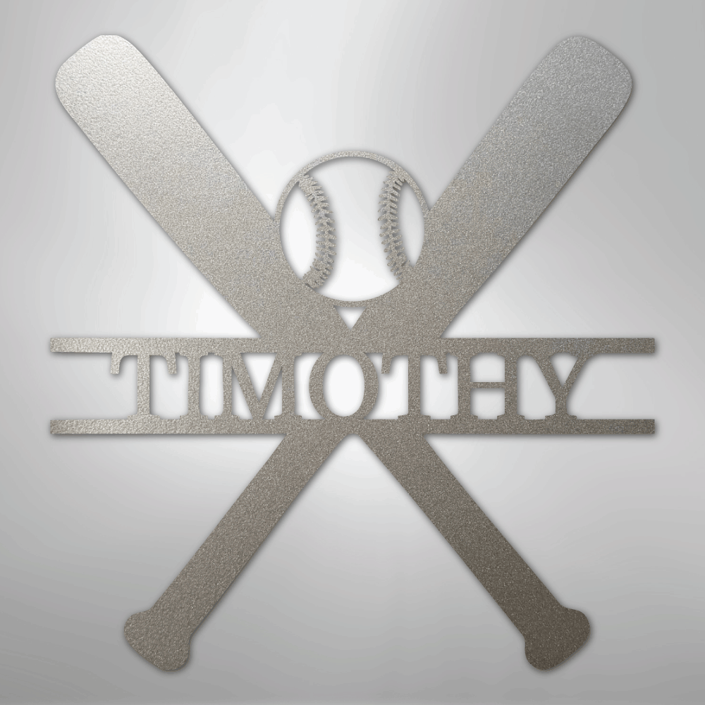 Batter Up - Metal Sign - Kim’s Signature Beauty & Accessories