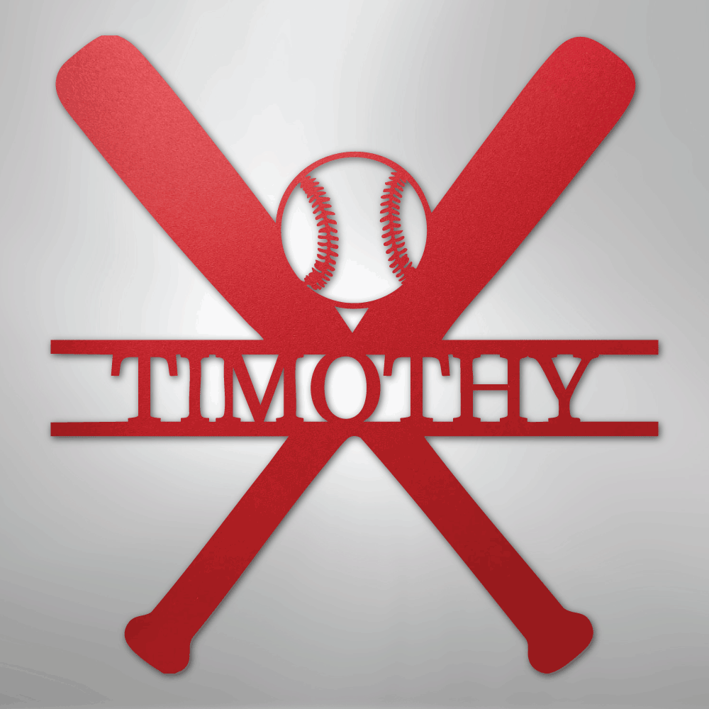 Batter Up - Metal Sign - Kim’s Signature Beauty & Accessories