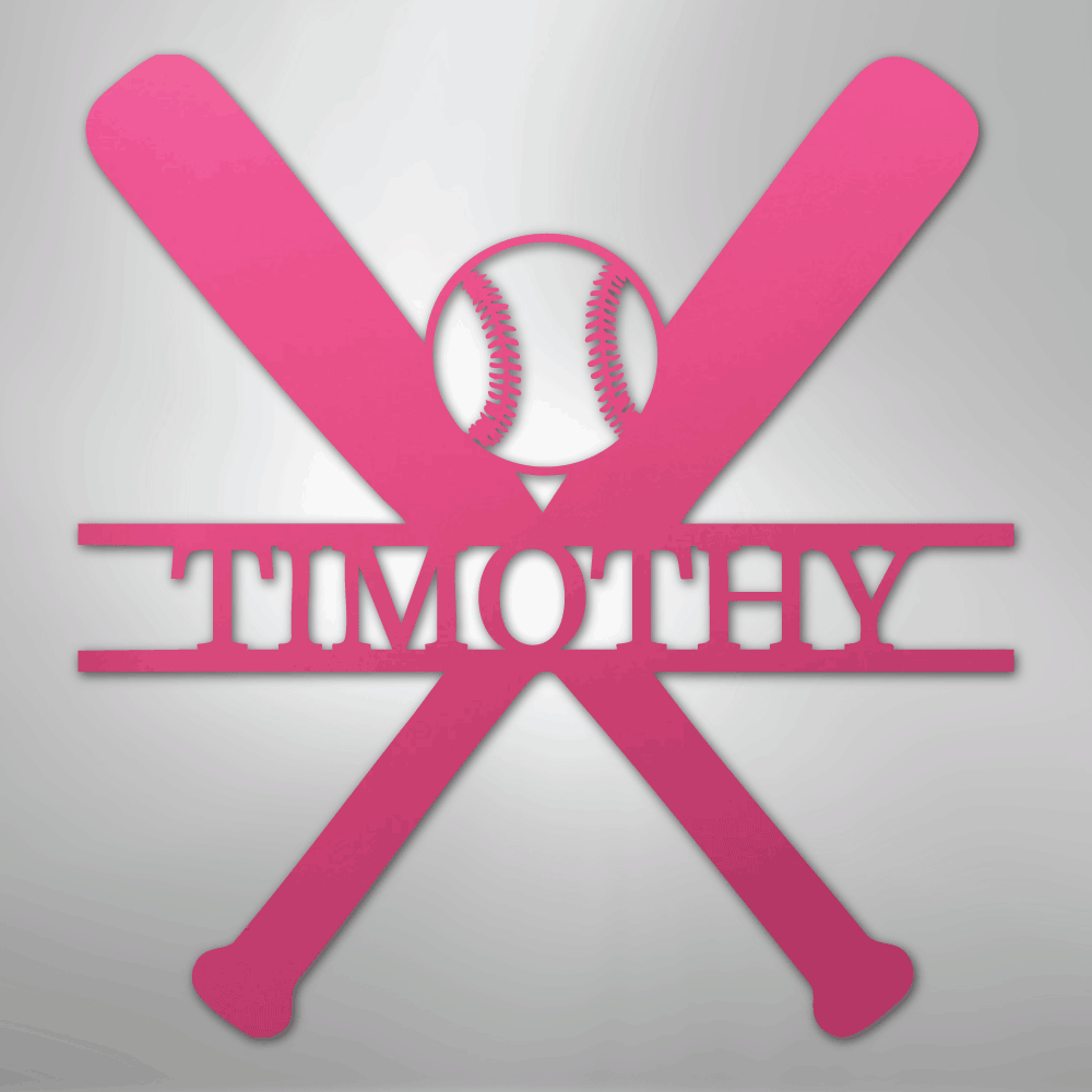 Batter Up - Metal Sign - Kim’s Signature Beauty & Accessories