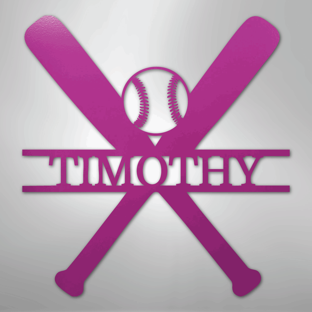 Batter Up - Metal Sign - Kim’s Signature Beauty & Accessories