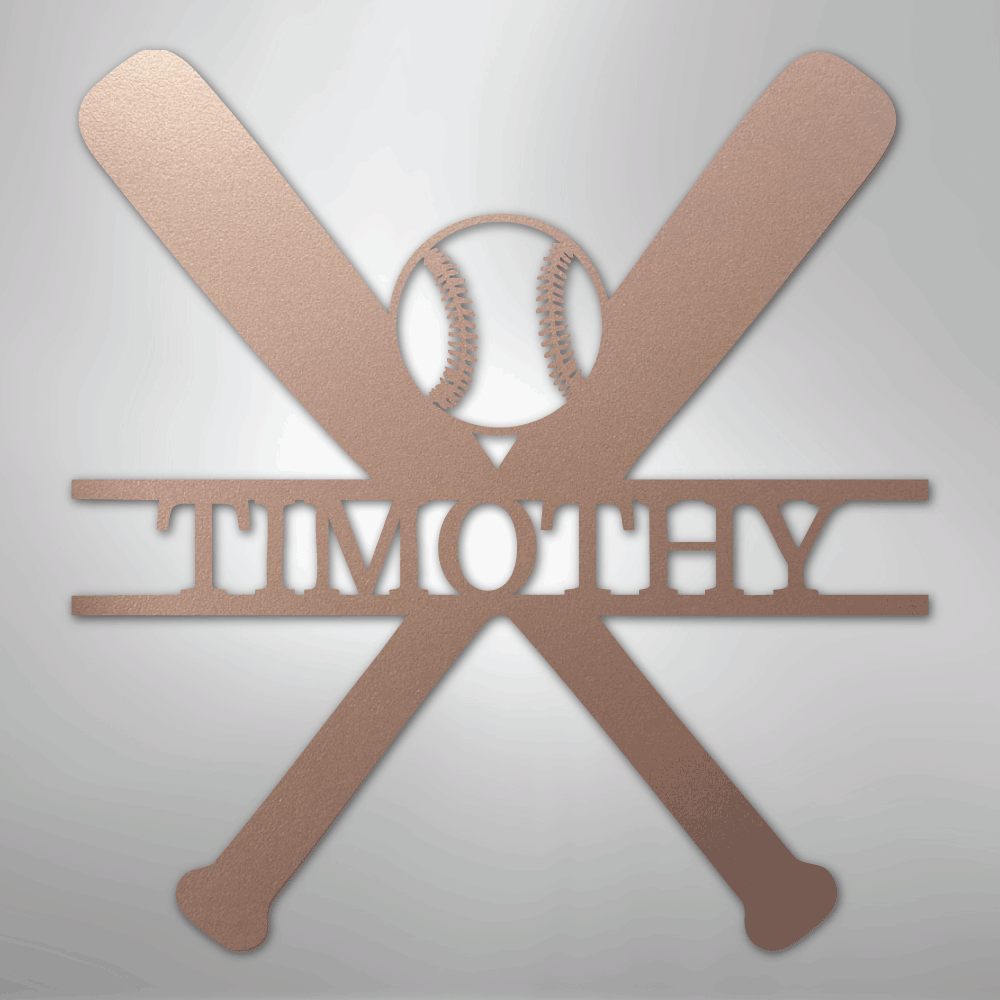Batter Up - Metal Sign - Kim’s Signature Beauty & Accessories