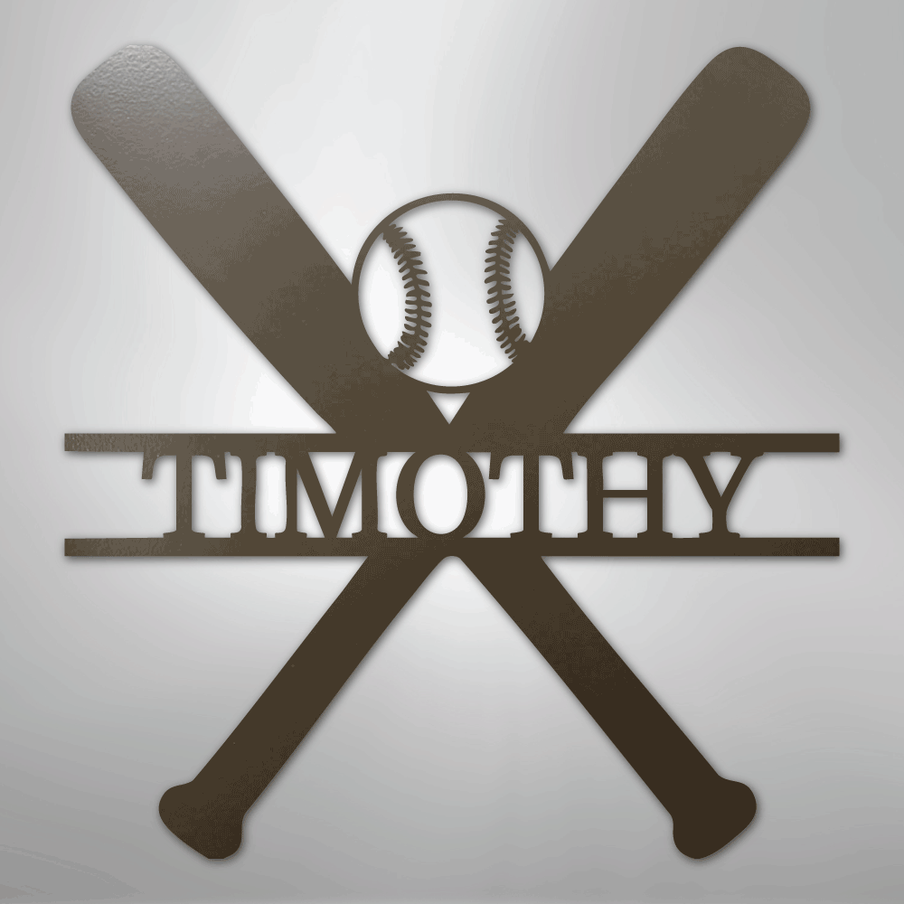 Batter Up - Metal Sign - Kim’s Signature Beauty & Accessories