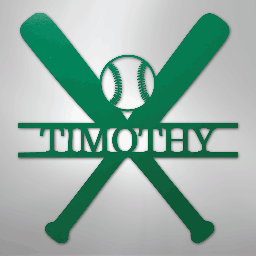 Batter Up - Metal Sign - Kim’s Signature Beauty & Accessories