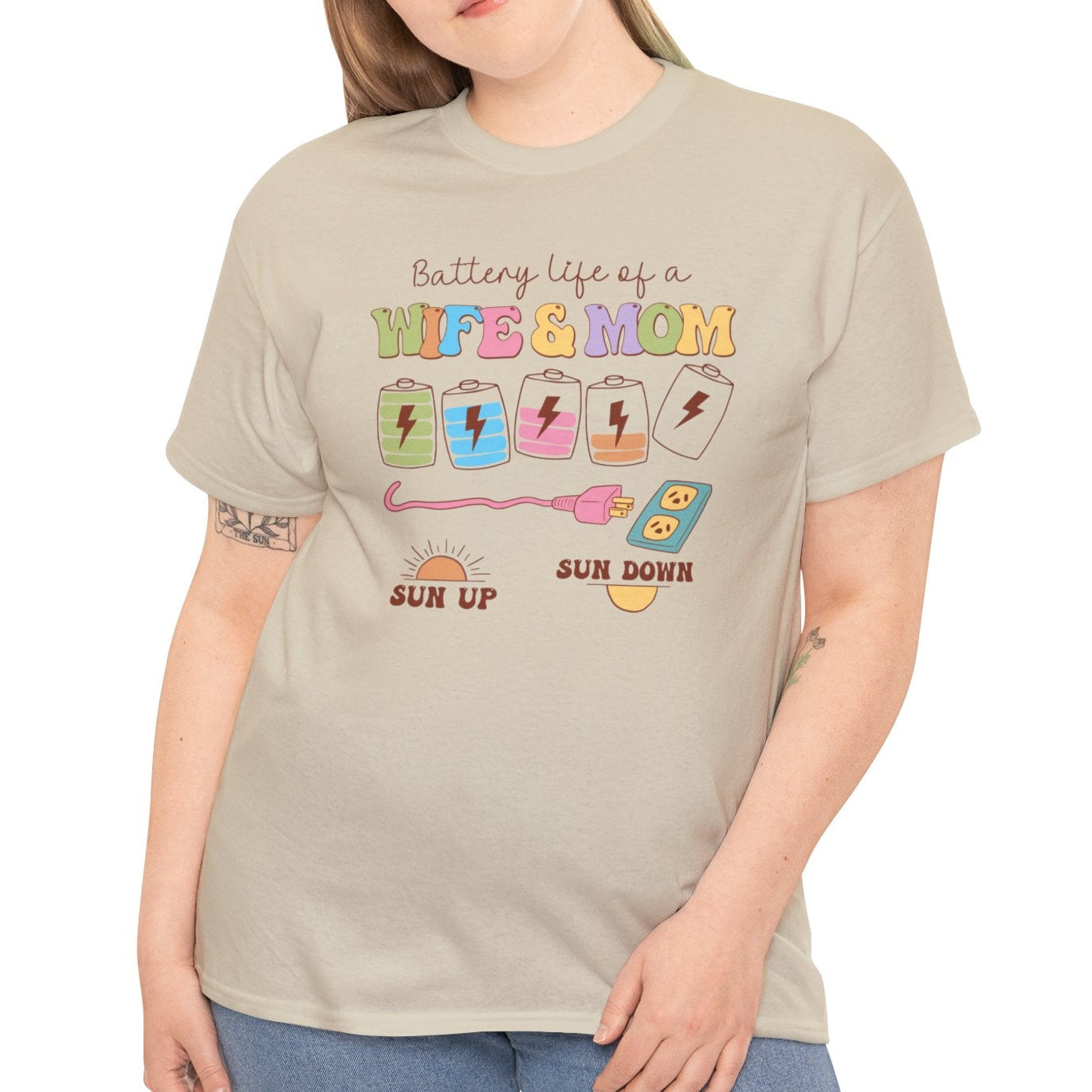 Battery Life of a Mom Tee - Kim’s Signature Beauty & Accessories    