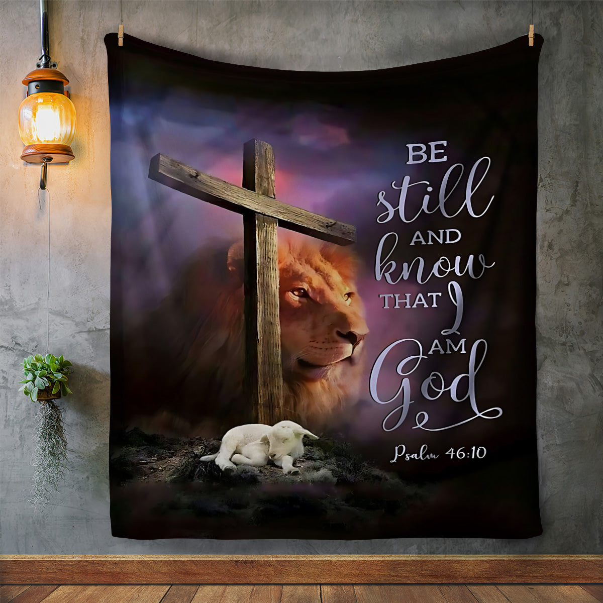Be Still & Know I am God Blanket - Kim’s Signature Beauty & Accessories    