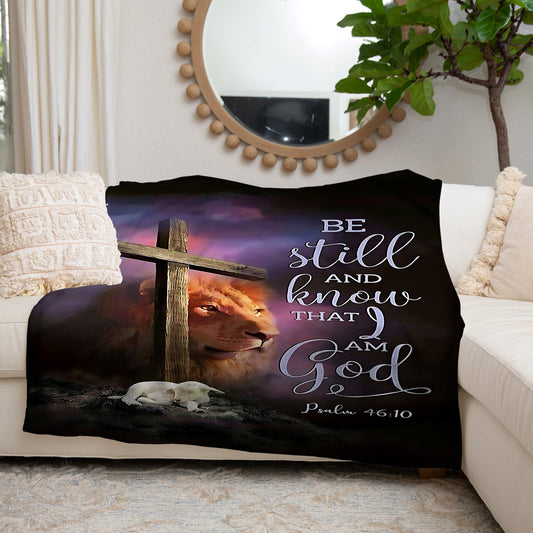 Be Still & Know I am God Blanket - Kim’s Signature Beauty & Accessories