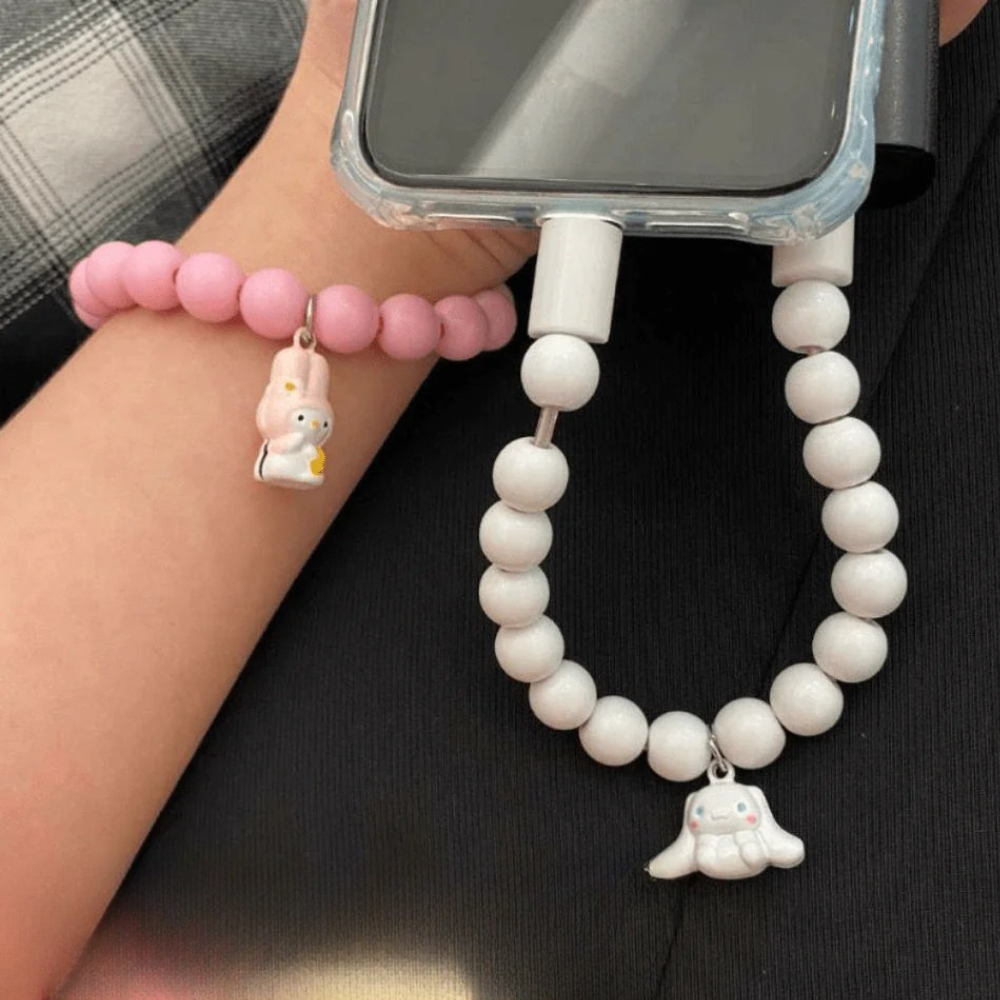 Beaded Cell Phone Charger Bracelet - Kim’s Signature Beauty & Accessories    