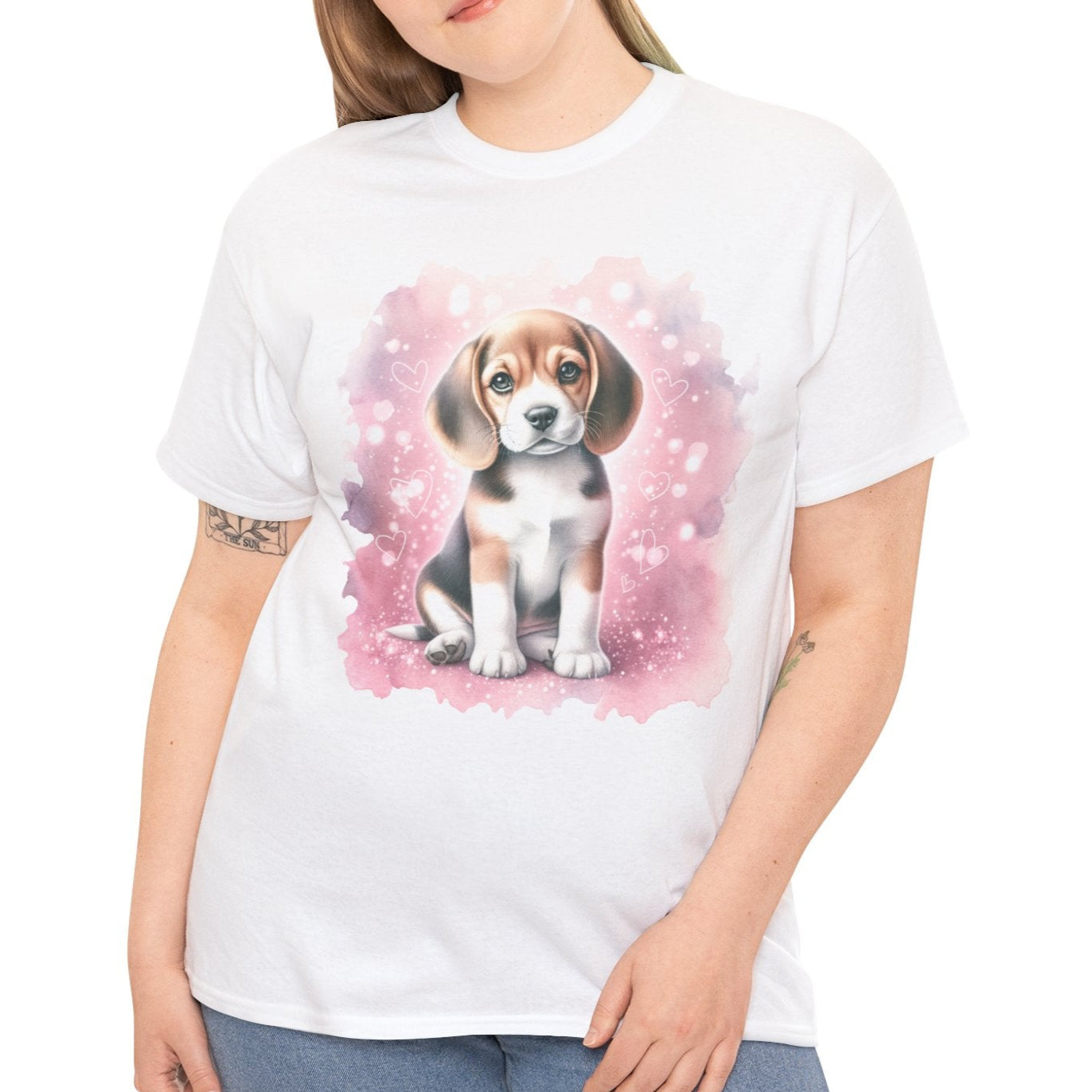 Beagle Love Cotton Tee - Kim’s Signature Beauty & Accessories    