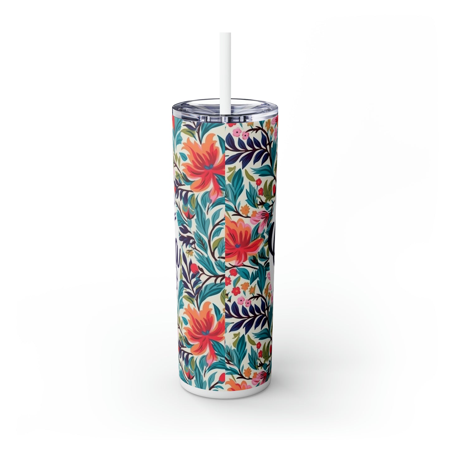 Beautiful Grandma |Skinny Tumbler with Straw, 20oz - Kim’s Signature Beauty & Accessories    