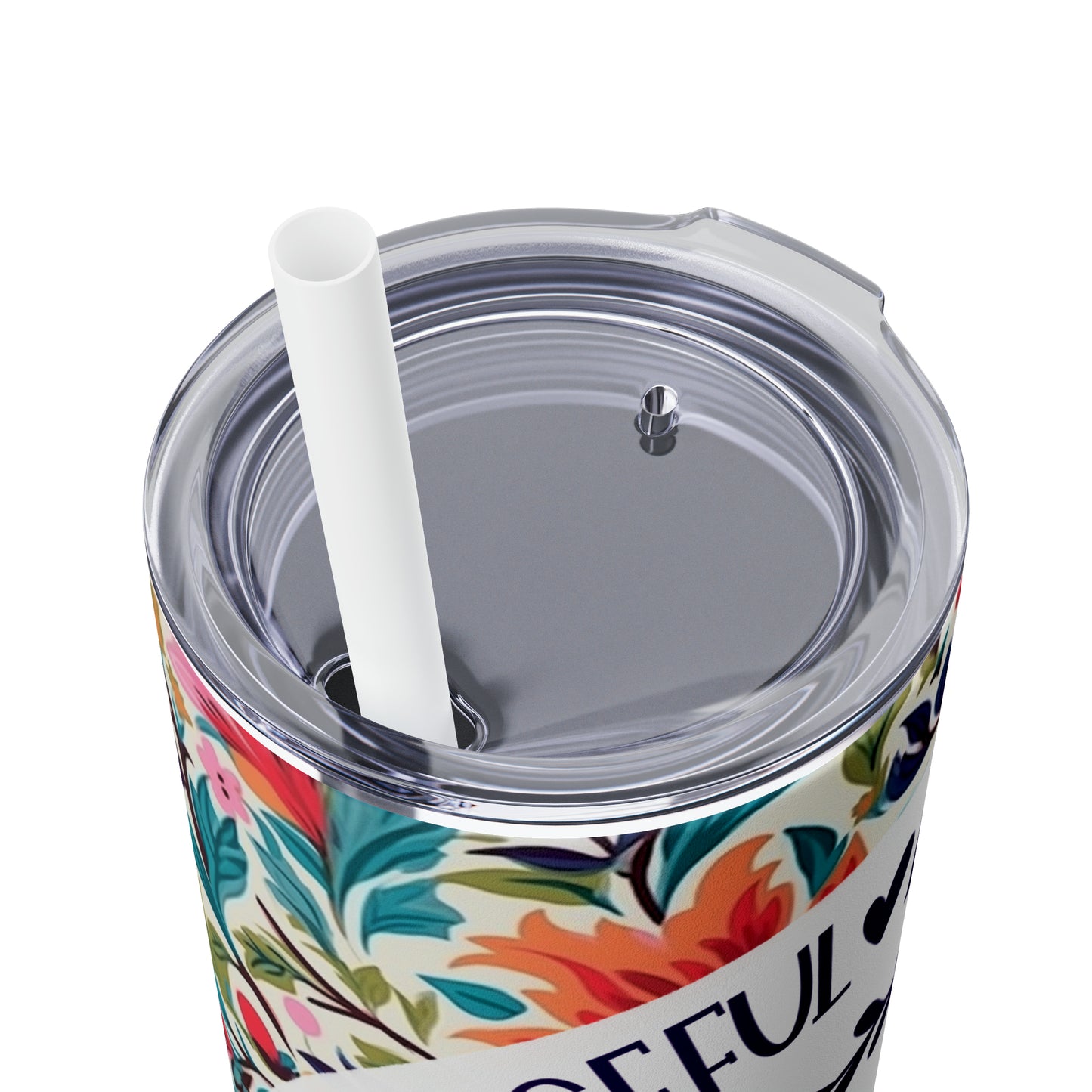 Beautiful Grandma |Skinny Tumbler with Straw, 20oz - Kim’s Signature Beauty & Accessories    