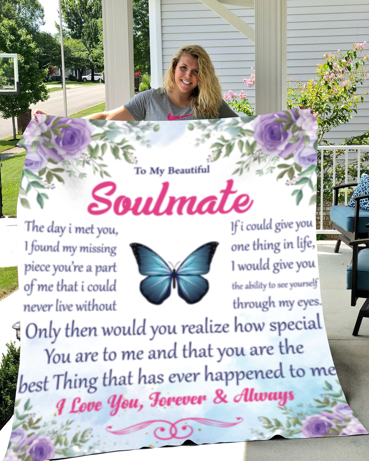 Beautiful Soulmate Blanket (50x60) - Kim’s Signature Beauty & Accessories    