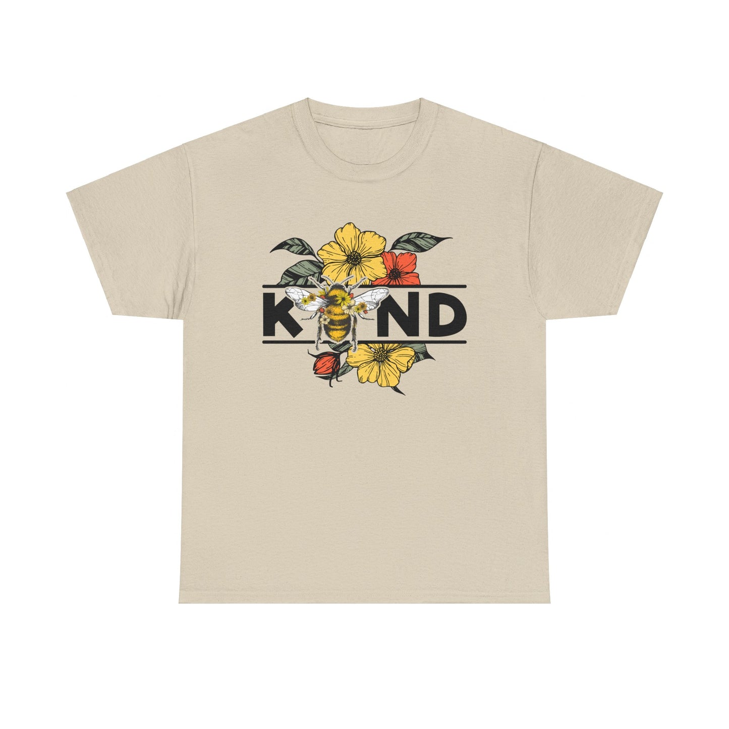 Bee Kind Cotton Tee - Kim’s Signature Beauty & Accessories    