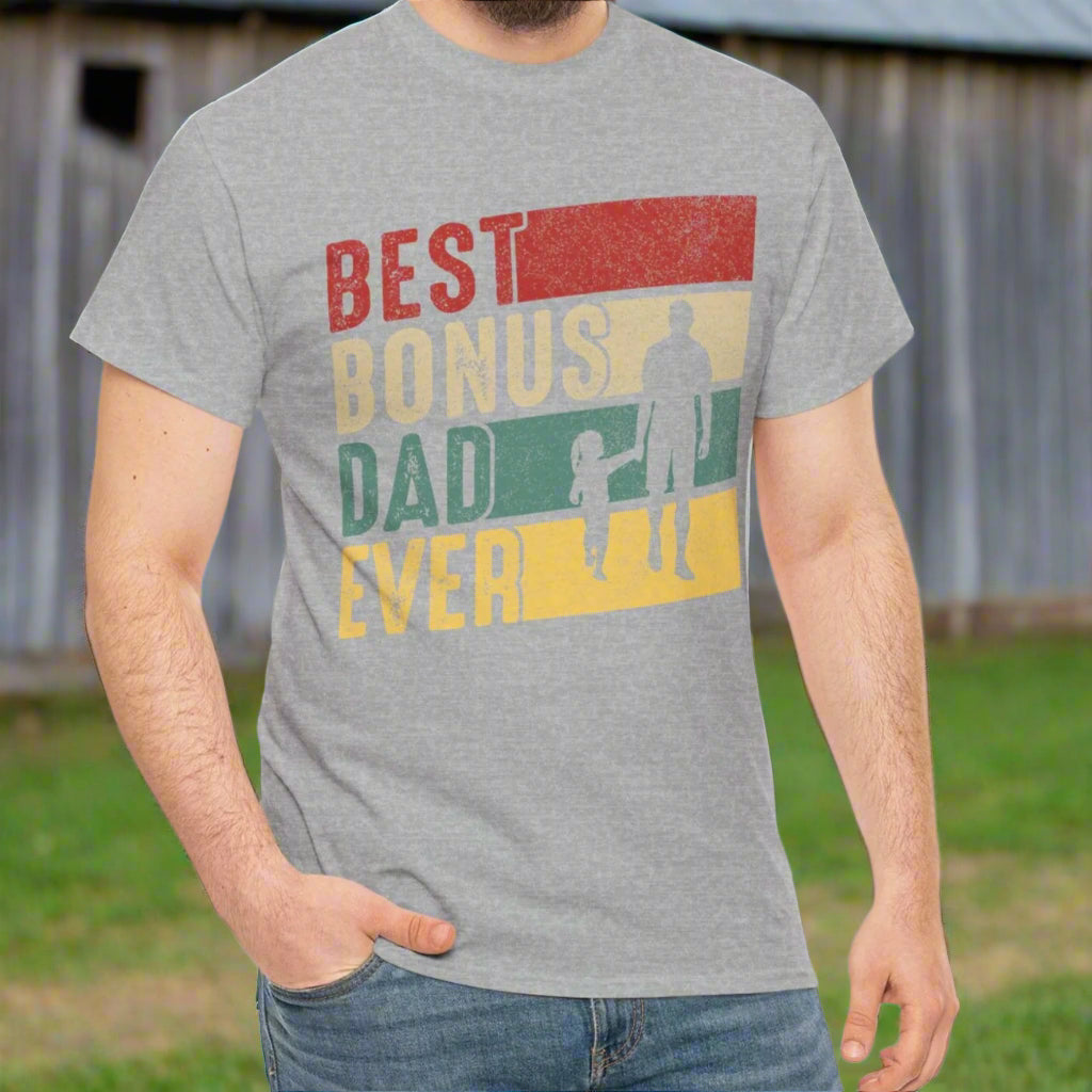 Best Bonus Dad Ever Tee – A Heartfelt Tribute - Kim’s Signature Beauty & Accessories    