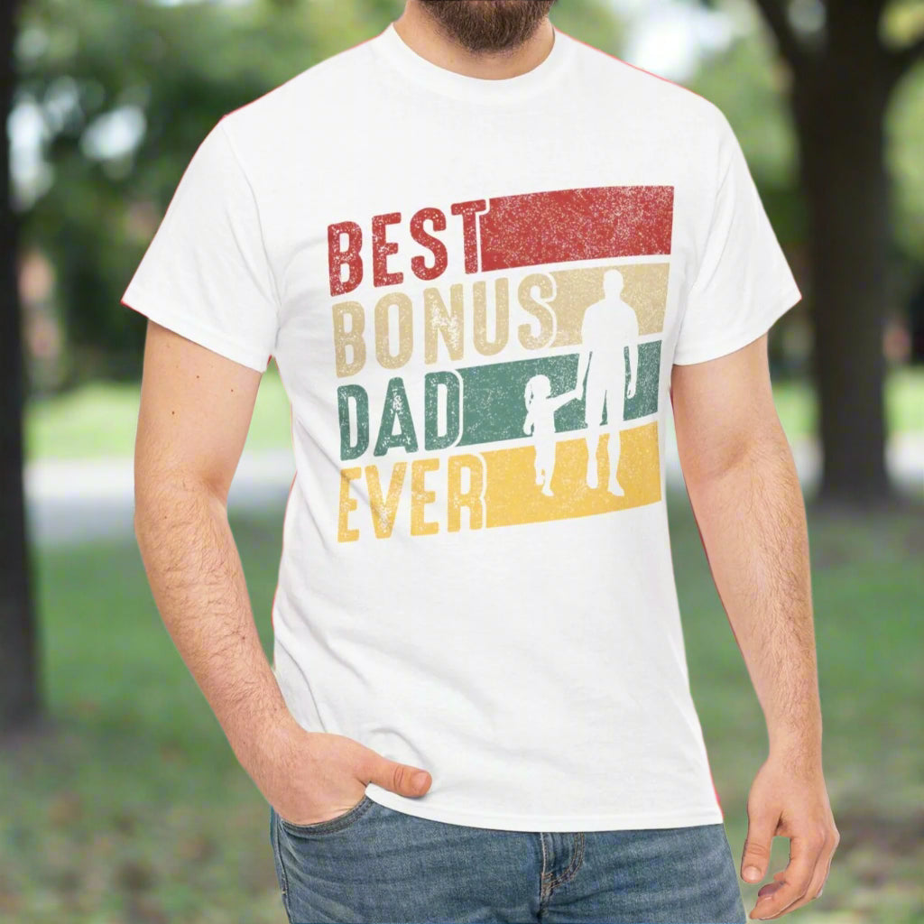 Best Bonus Dad Ever Tee – A Heartfelt Tribute - Kim’s Signature Beauty & Accessories    