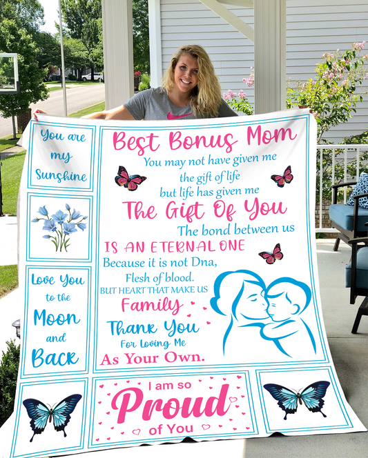 Best Bonus Mom Blanket - Kim’s Signature Beauty & Accessories    