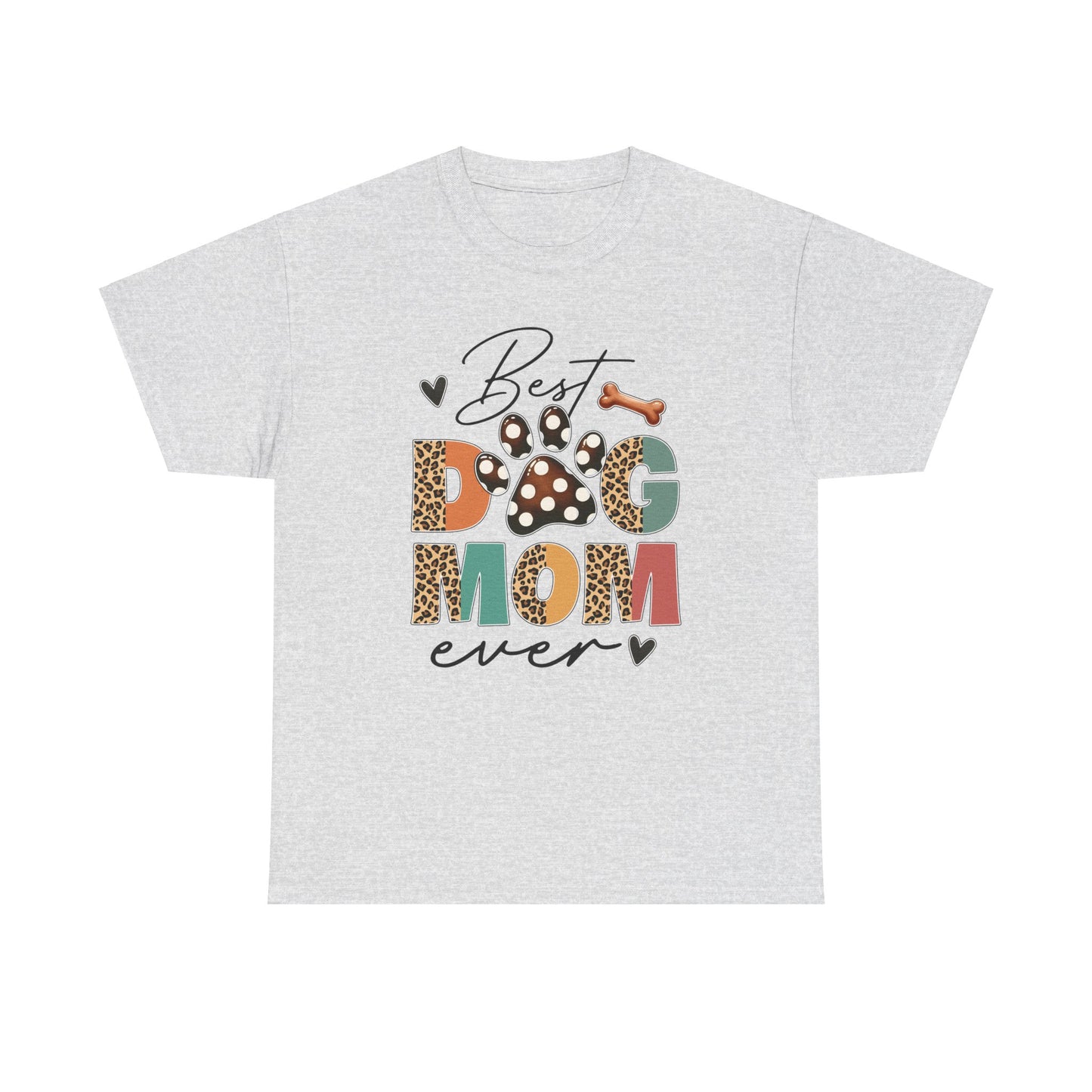 Best Dog Mom | Cotton Tee - Kim’s Signature Beauty & Accessories    