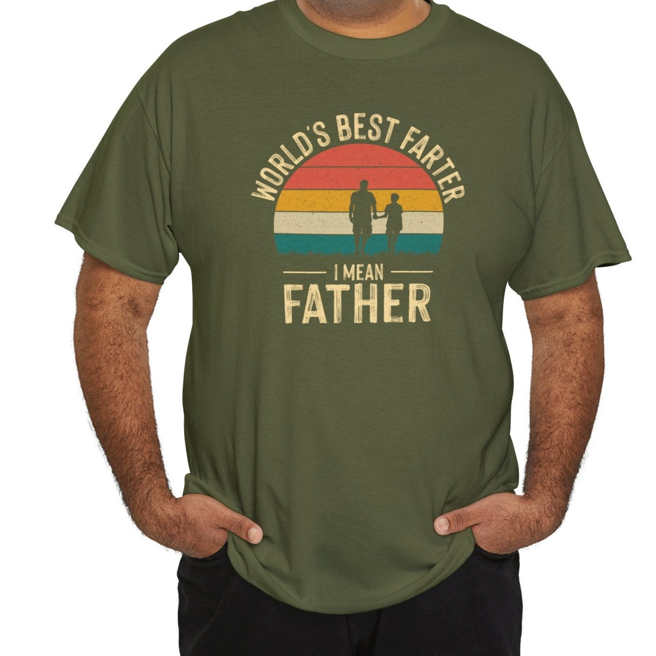Best Farter, I Mean Father Tee - Kim’s Signature Beauty & Accessories    
