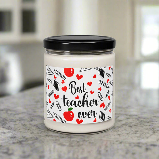 Best Teacher Ever Candle - Kim’s Signature Beauty & Accessories    
