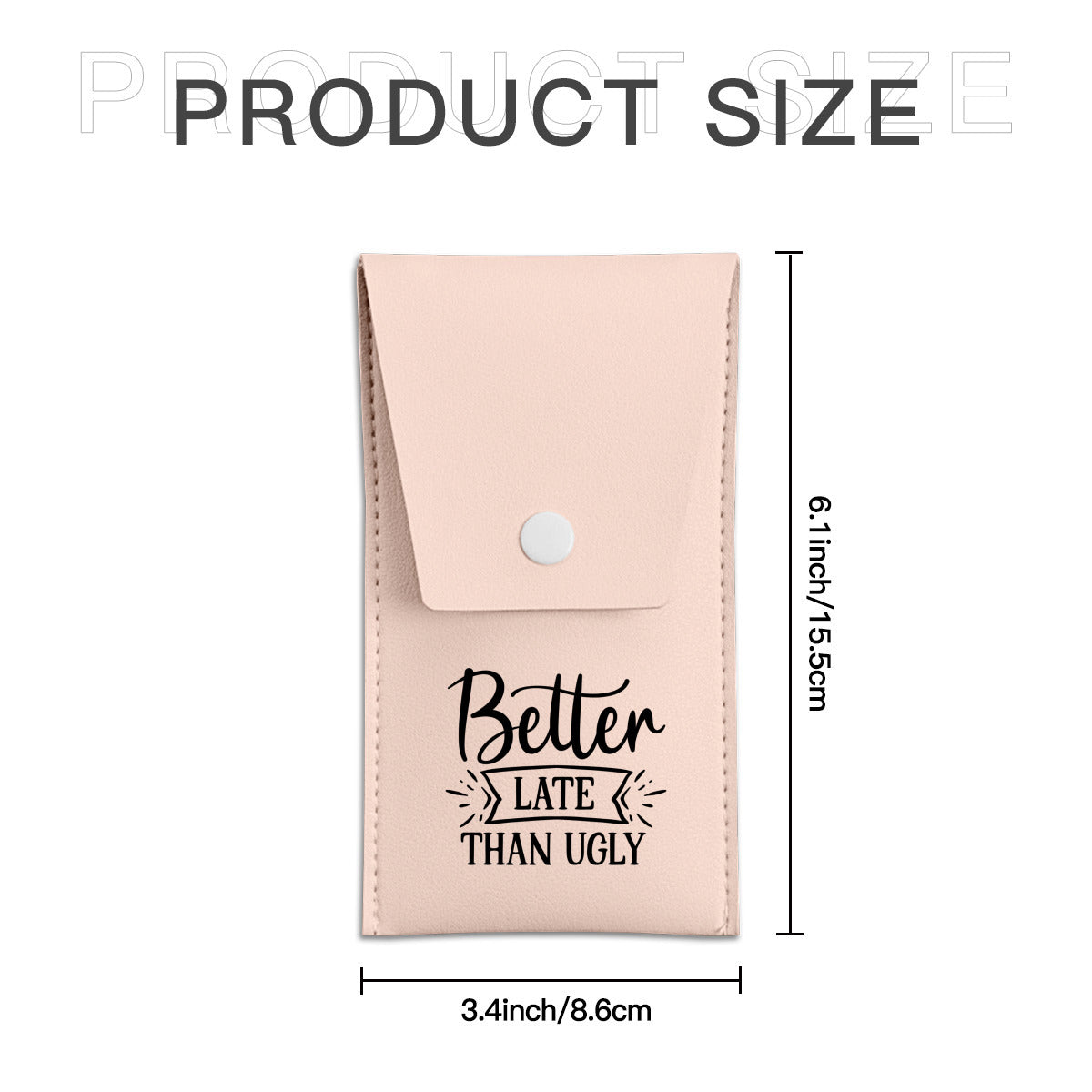 Better Late Than Ugly Makeup Brush Set – 8-Piece with Travel Case - Kim’s Signature Beauty & Accessories    