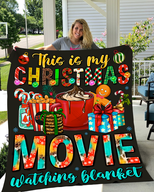 Christmas Movie Watching Blanket - Kim’s Signature Beauty & Accessories    (Store description)
