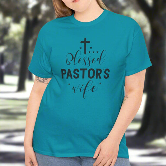 Blessed Pastor's Wife Tee - Kim’s Signature Beauty & Accessories    