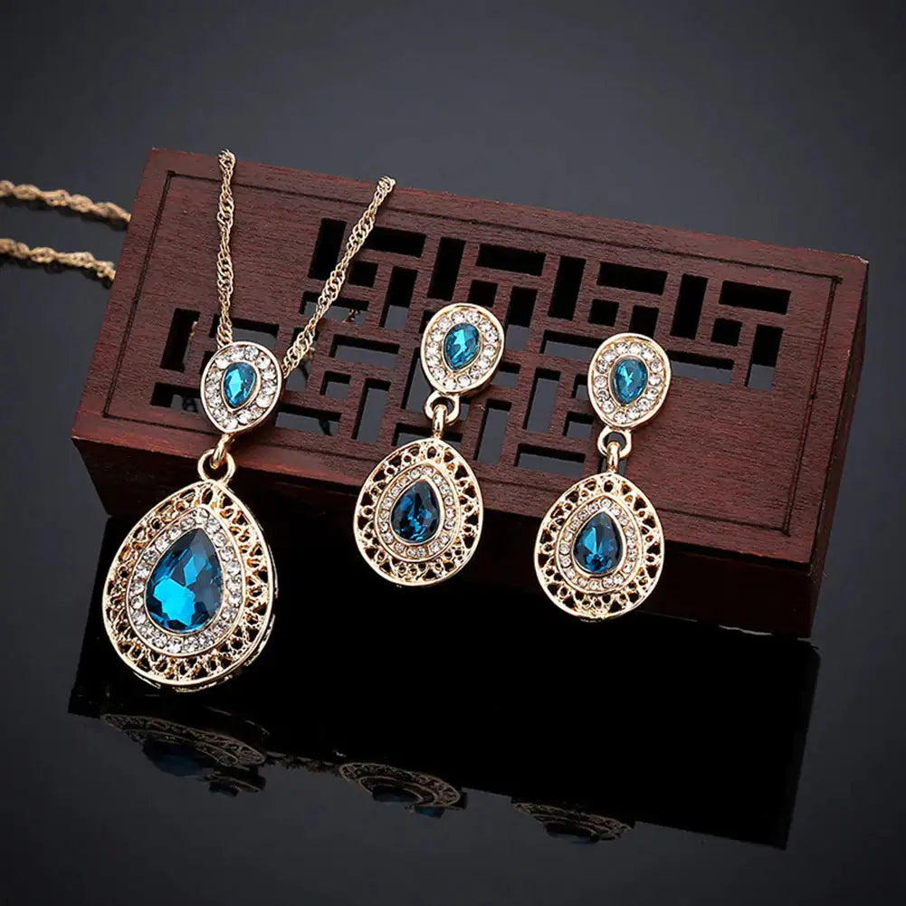 Blue Lans Jewelry Sets - Kim’s Signature Beauty & Accessories    