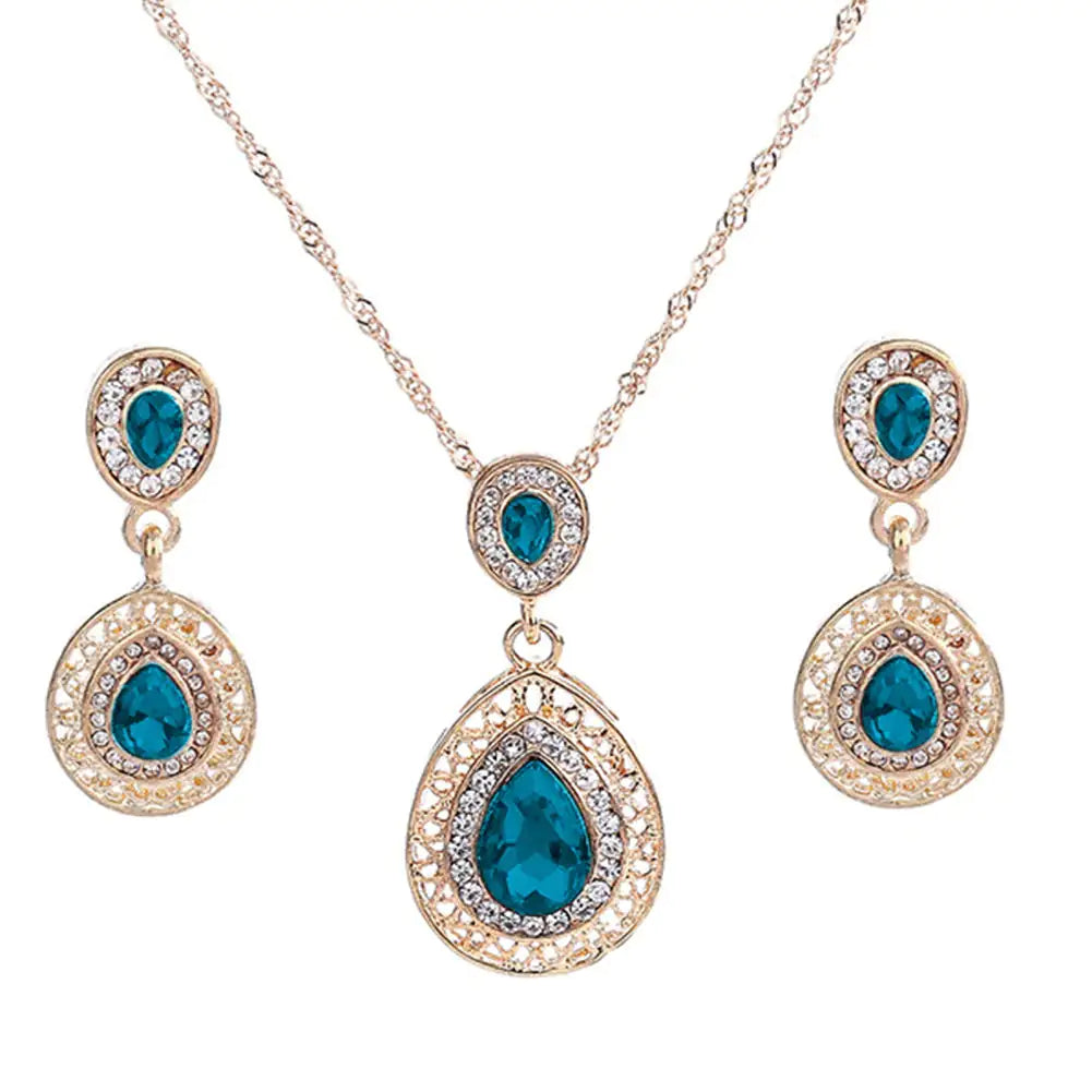 Blue Lans Jewelry Sets - Kim’s Signature Beauty & Accessories    
