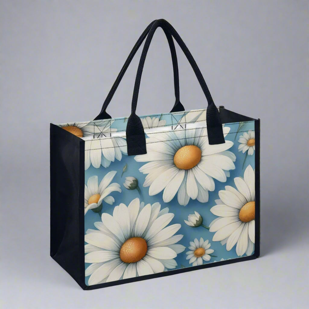 Blue Sky Blooms Shopping Tote - Kim’s Signature Beauty & Accessories    